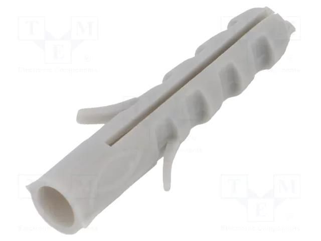 Plastic anchor; without screw; 4x20; S; 200pcs; 4mm FISCHER FISCHER-50104