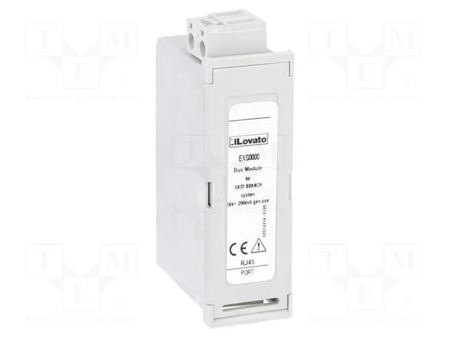 Extension module; bus module; -20÷60°C; IP20; Easy Branch LOVATO ELECTRIC EXS0000