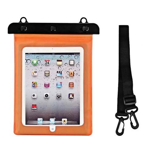 Waterproof PVC tablet case - orange, Hurtel 5907769354717 5907769354717