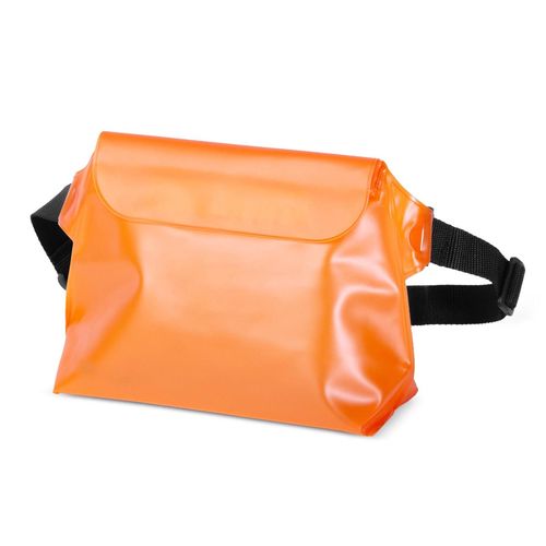 PVC waterproof pouch / waist bag - orange, Hurtel 5907769354809 5907769354809