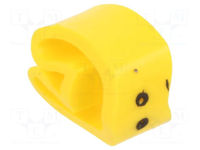 Markers; Marking: : ; 4÷10mm; PVC; yellow; -30÷60°C; leaded; PA-2 PARTEX PA-20004AV40.COLON