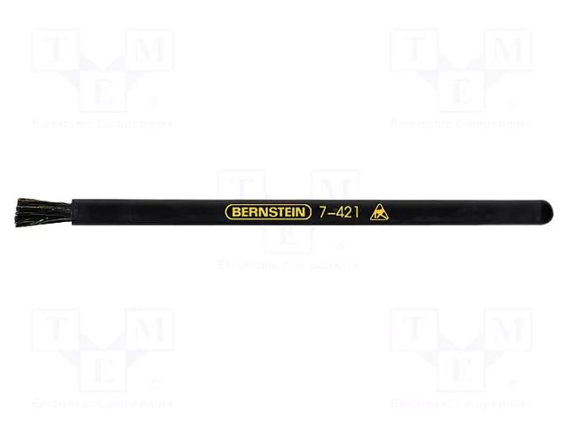 Brush; ESD; L: 150mm; Ø: 6mm; electrically conductive material BERNSTEIN BRN-7-421