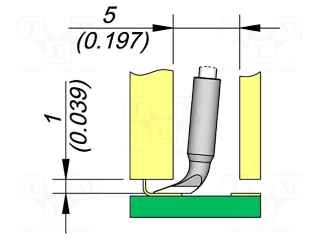 Tip; special; 0.2x2.8mm JBC TOOLS JBC-C105129