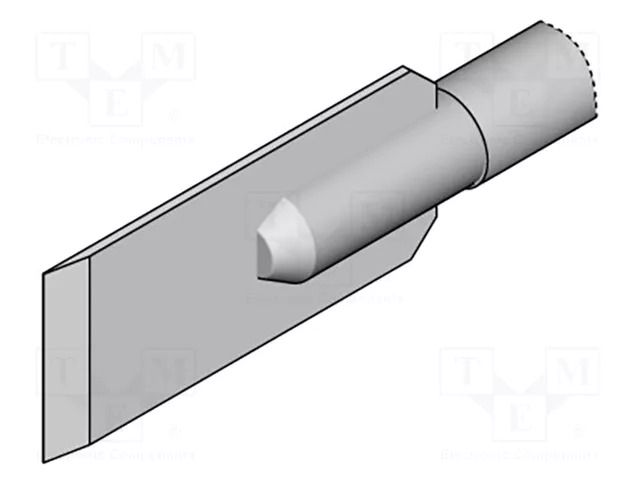 Tip; cutting,shovel; 0.65x13mm; longlife JBC TOOLS JBC-C245121