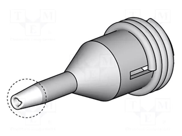 Tip: for desoldering irons; 0.6x1mm; Features: for cleaning pads JBC TOOLS JBC-C360011