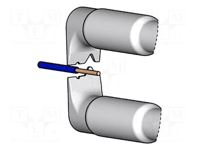 Tip; for thermal stripping of wires; 2pcs; 28AWG; 0.32mm JBC TOOLS JBC-W14028G