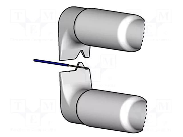 Tip; for thermal stripping of wires; 2pcs; 32AWG; 0.2mm JBC TOOLS JBC-W14032G