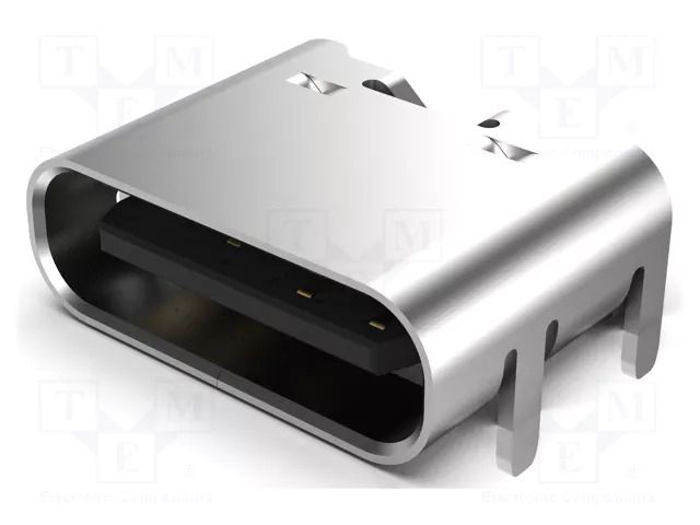 Connector: USB C; socket; SMT; PIN: 6; horizontal; top board mount GCT USB4125-GF-A-0190