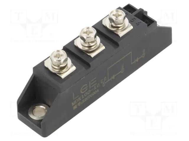 Module: diode; single diode; 1.8kV; If: 100A; M01H; Ufmax: 1.45V LUGUANG ELECTRONIC MD100-18-LGE