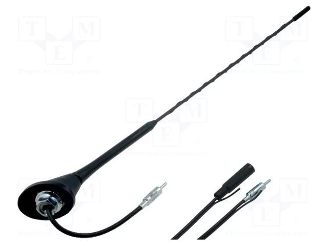 Antenna; car top,automotive; 0.41m; 5m PER.PIC. A00003