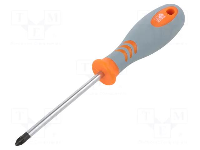 Screwdriver; Pozidriv®; PZ2; 100mm PG TOOLS PG-T010