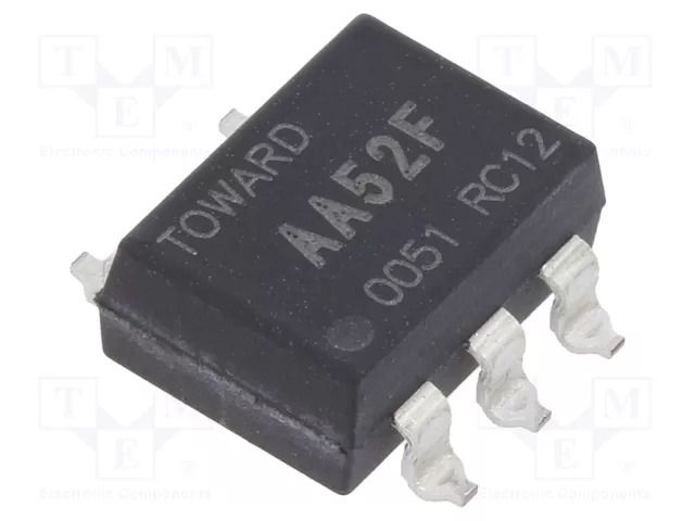 Optocoupler; SMD; Ch: 1; OUT: MOSFET; SMD6-5; AA52; 1.7kV MGT BRIGHTEK AA52F-MGT