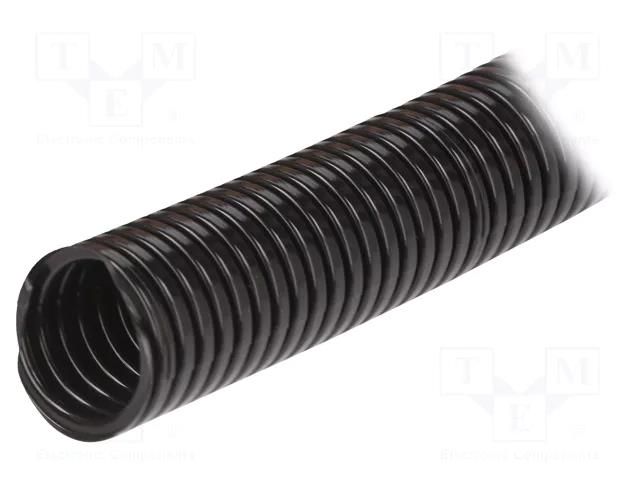 Protective tube; Size: 4.5; polyamide; black; -40÷120°C; PA6S ANAMET EUROPE AN-8013050