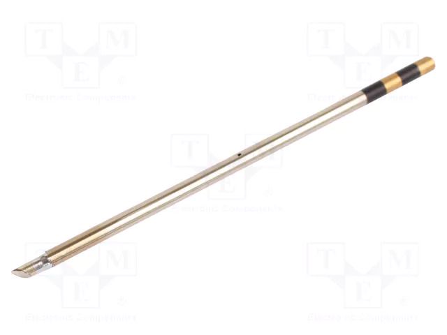 Tip; hoof; 4mm; for  soldering iron,for soldering station QUICK QUICK-TSS02-4C