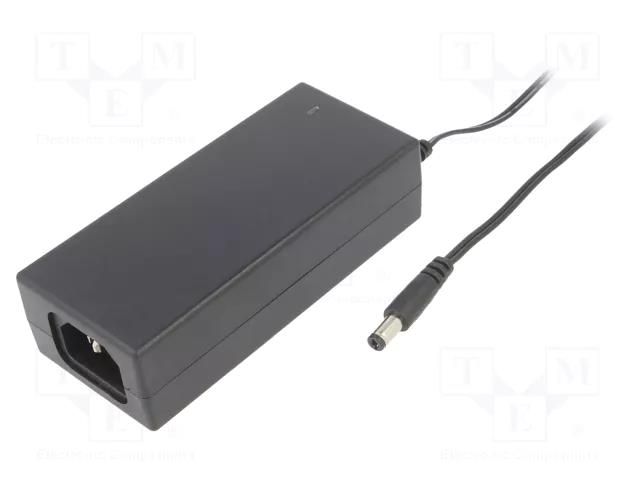 Power supply: switching; 12VDC; 3A; Out: 5,5/2,1; 36W; 90÷264VAC POS POSC12300D-C14