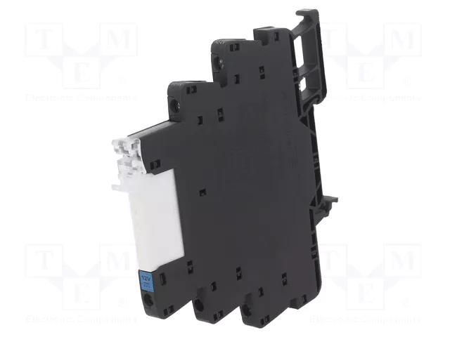 Relay: interface; SPDT; Ucntrl: 12VDC; 6A; for DIN rail mounting WEIDMÜLLER TRS-12VDC-1CO