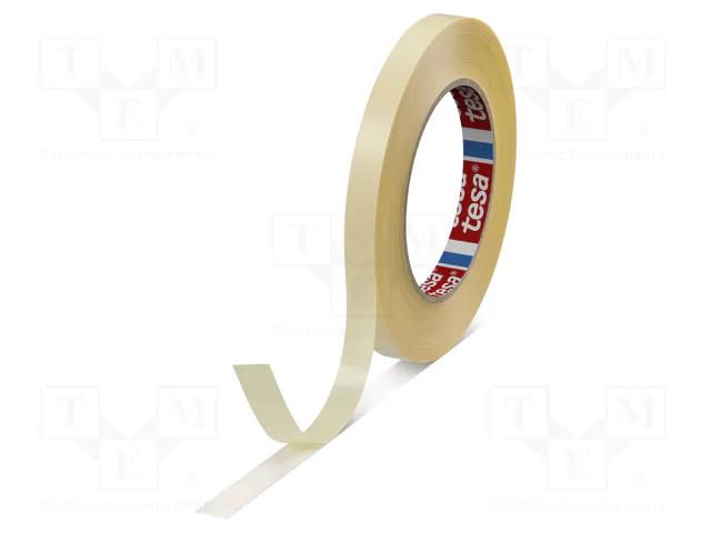 Tape: fixing; W: 12mm; L: 50m; Thk: 0.09mm; double-sided; transparent TESA TESA-64621-12-50M