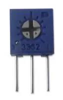TRIMMER, POT, 5K, 10%, 1TURN, TH 3362W-1-502LF