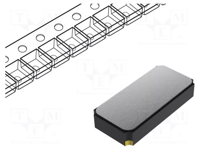 Resonator: quartz; 32.768kHz; ±10ppm; 6pF; SMD; 3.2x1.5x0.9mm QST 3CD-32.768KEZB-T