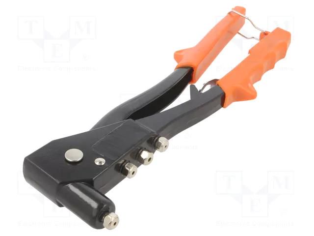 Hand riveting press; 2.4mm,3.2mm,4mm,4.8mm PG TOOLS PG-T556
