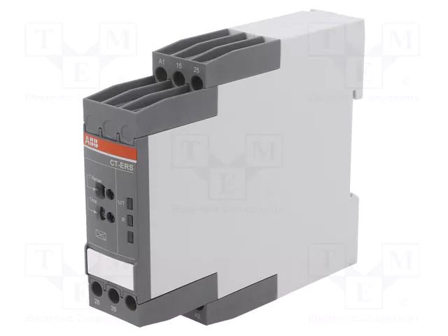 Timer; 0,05s÷300h; SPDT x2; 24÷240VAC; 24÷240VDC; -20÷60°C; IP20 ABB 1SVR730100R0300