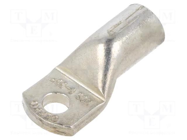 Tip: ring tube; M6; 35mm2; crimped; for cable; tinned; copper; 6.4mm ERKO KCS-6-35/1