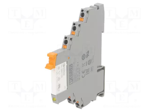 Relay: interface; for DIN rail mounting PHOENIX CONTACT RIF-0-RPT-24DC/21