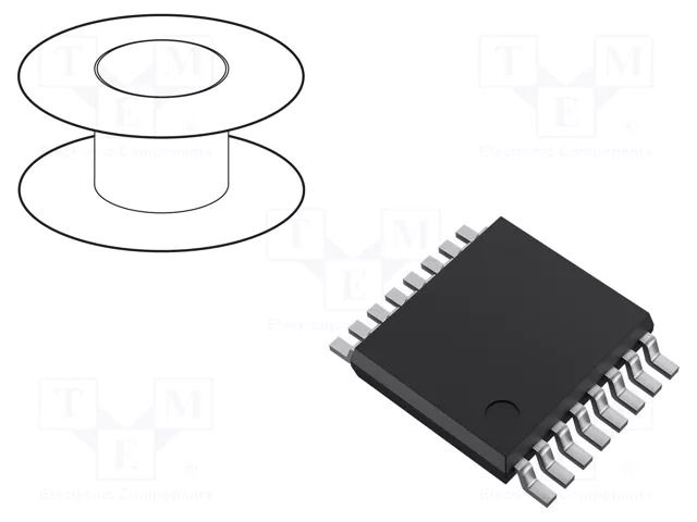 IC: driver; high-side,MOSFET gate driver; MSOP16; Ch: 1; 3.5÷15VDC Analog Devices LTC7000HMSEPBF