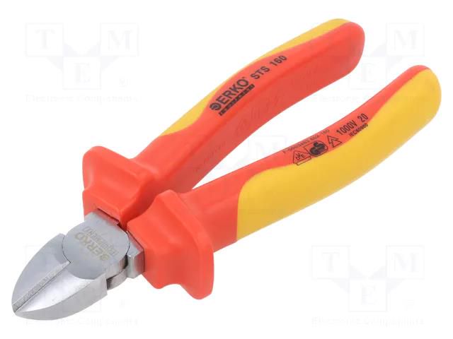 Pliers; cutting,insulated; 160mm ERKO ER-STS160