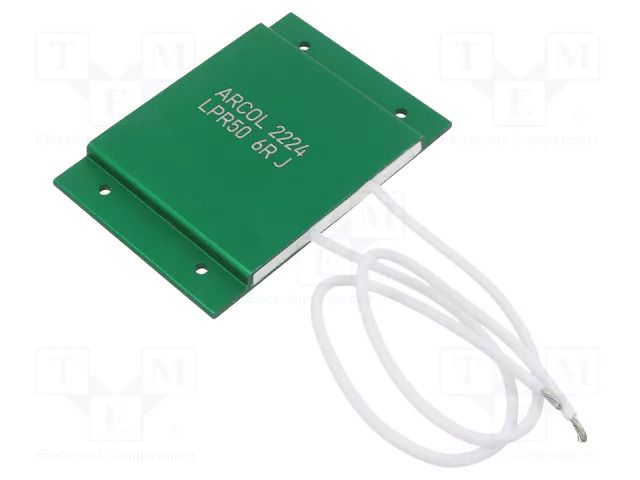 Resistor: power; screw; 6Ω; 50W; ±5%; LPR; 50x75x5.7mm ARCOL LPR50-6R-J