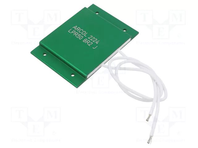 Resistor: power; screw; 8.2Ω; 50W; ±5%; LPR; 50x75x5.7mm ARCOL LPR50-8R2-J