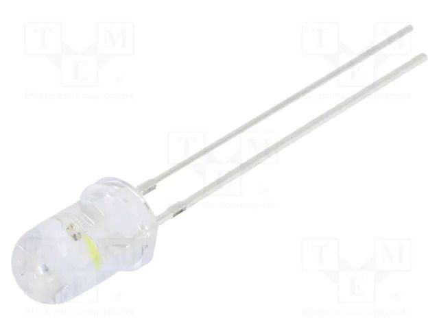 LED; red/cold white; 5mm; blinking; 3000÷4200mcd,7000÷8400mcd OPTOSUPPLY OSRWMF5A31A