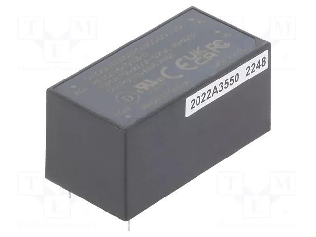 Converter: AC/DC; 4W; Uin: 85÷305VAC,120÷431VDC; Uout: 15VDC; 81% CINCON CFM04S150-E