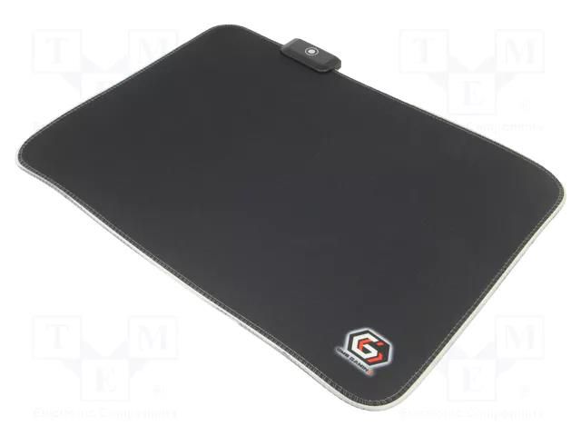 Pad; black; mouse; Features: with LED; Len: 1.5m GEMBIRD MP-GAMELED-M
