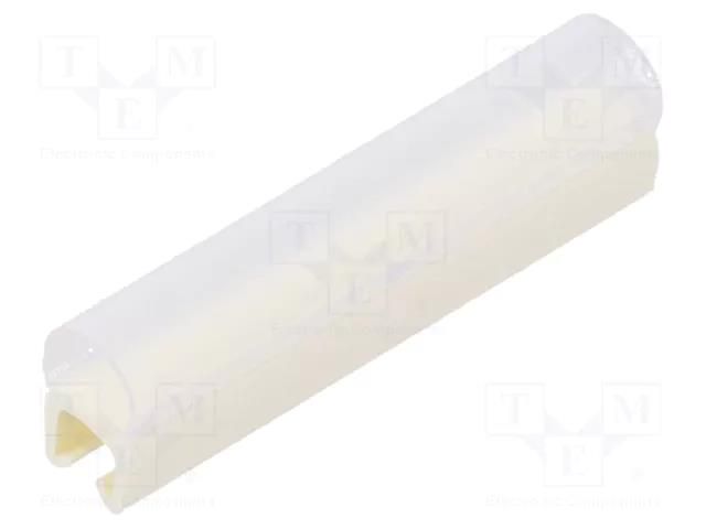 Markers; Marking: empty; 2.4÷3mm; PVC; white; -30÷60°C; push-in PARTEX PTC10021A9