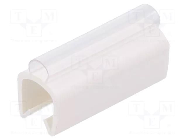 Markers; Marking: empty; 6÷7.2mm; PVC; white; -30÷60°C; push-in PARTEX PTC50021A9