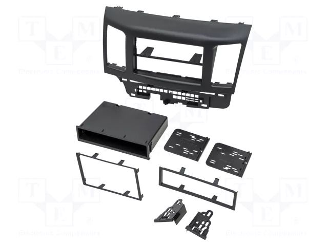Radio frame; Mitsubishi; 2 DIN; black ACV RAM-40.943