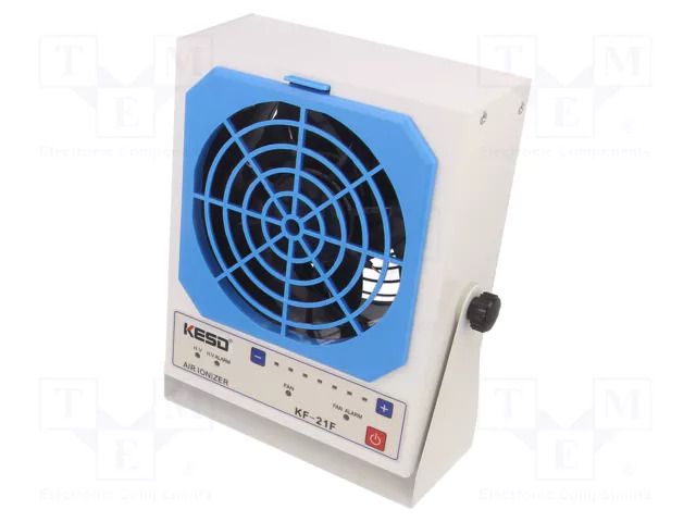 Air ionizer; bench; ESD; 180x174x69mm; 153.6÷244.2m3/h; 0÷40°C KESD KESD-KF-21F