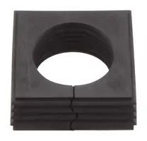 CABLE GROMMET, OPEN, TPE, BLACK 2583670000