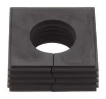 CABLE GROMMET, OPEN, TPE, BLACK 2583750000