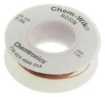 BRAID, DESOLDERING, ROSIN, 25FT 2-25L