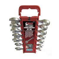 Seven Piece SAE Stubby Wrench Set 89096