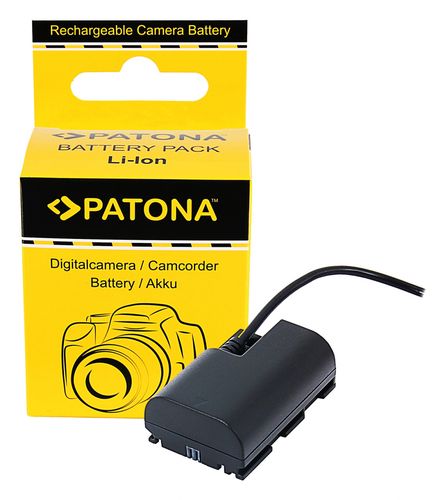 PATONA D-TAP Input Battery Adapter for Canon LP-E6 LP-E6N LP-E6NH XC10 EOS R EOS 80D 7D 70D 6D 60D, PATONA 9402 4055655225076