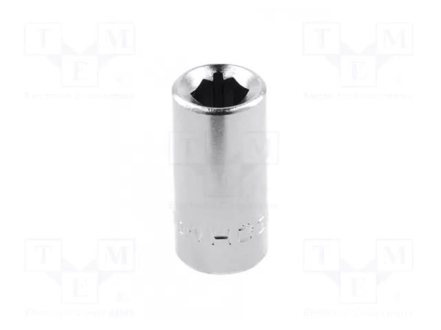 Adapter; hexagon 1/4"/ square 1/4"; for hex bits 1/4" HÖGERT TECHNIK HT1A752