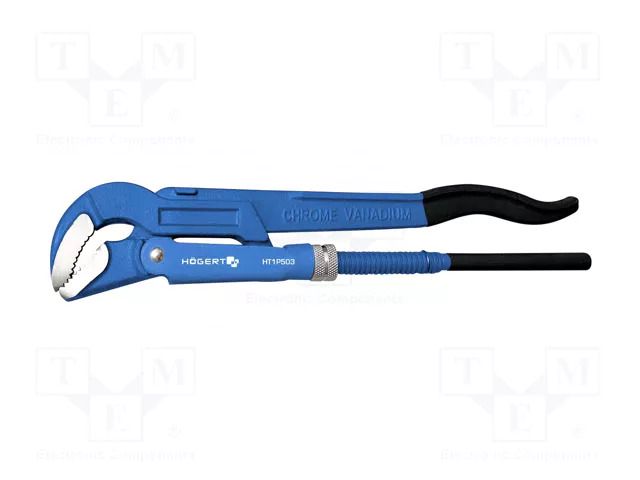 Wrench; adjustable; Jaw capacity: 80mm; 2"; Overall len: 560mm HÖGERT TECHNIK HT1P503