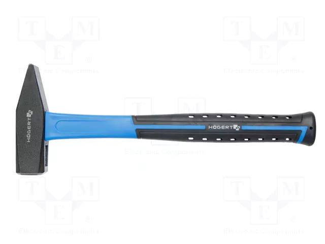 Hammer; fitter type; 300g; fiberglass HÖGERT TECHNIK HT3B023