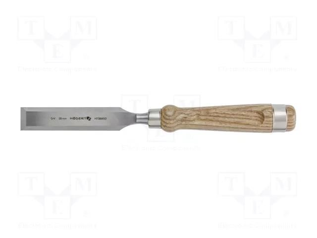 Chisel; wood; Tipwidth: 25mm; L: 140mm HÖGERT TECHNIK HT3B850