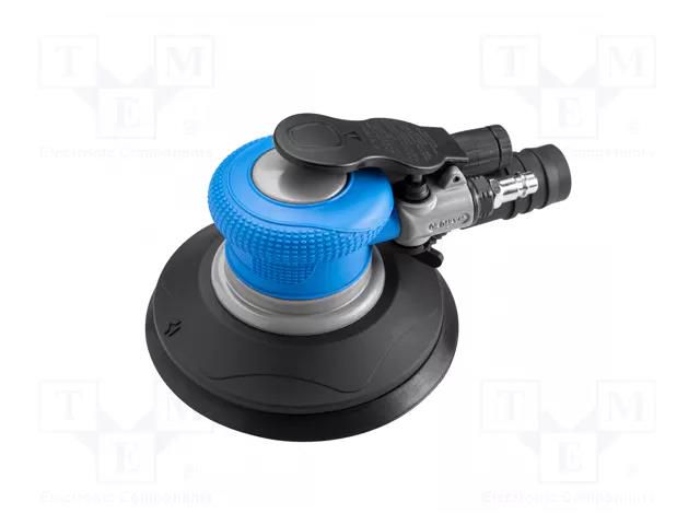 Palm orbital sander; pneumatic; Connection: 1/4" HÖGERT TECHNIK HT4R652