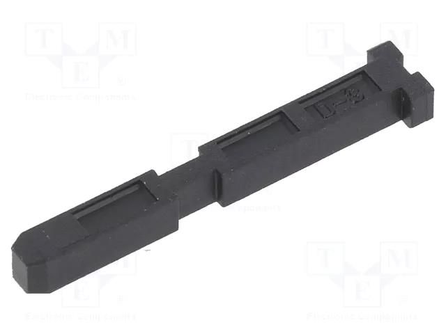 Accessories: polarisation key; D-3000; black TE Connectivity 175855-1