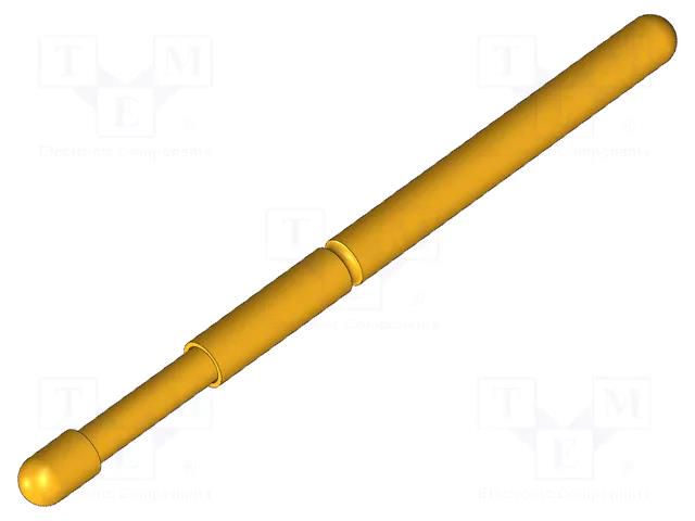 Test needle; Operational spring compression: 2.4mm; 4A; Ø: 1mm INGUN GKS-001-0005